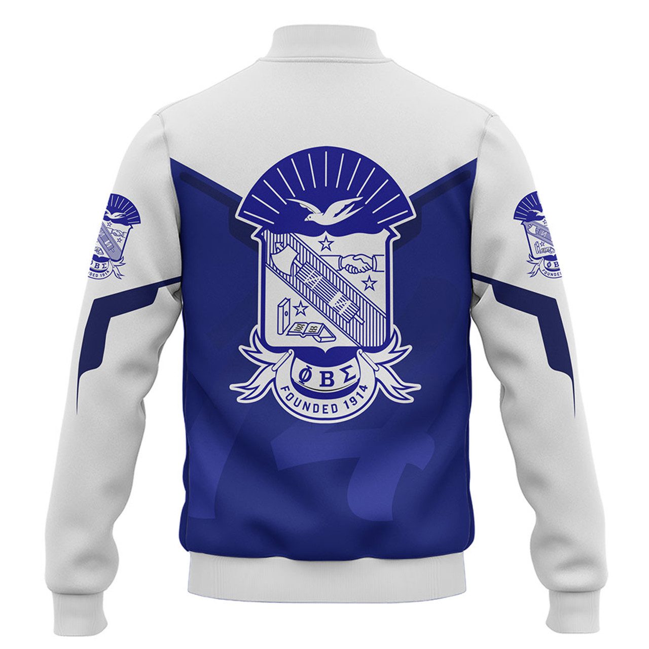 Phi Beta Sigma Baseball Jacket Dringking Style