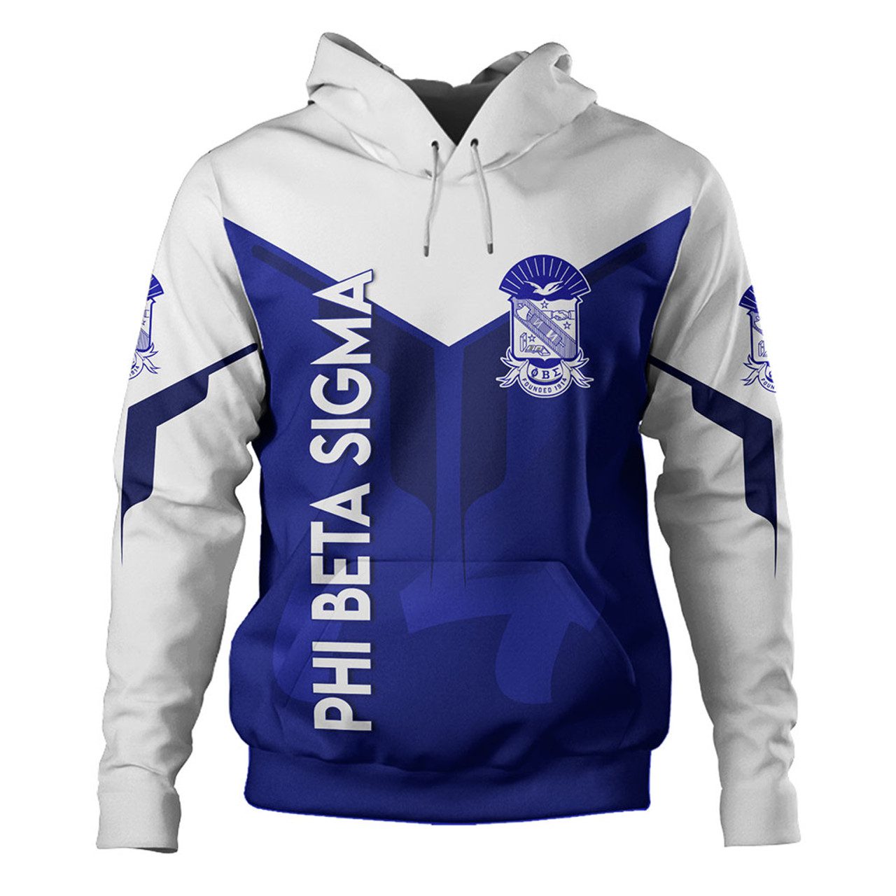 Phi Beta Sigma Hoodie Dringking Style