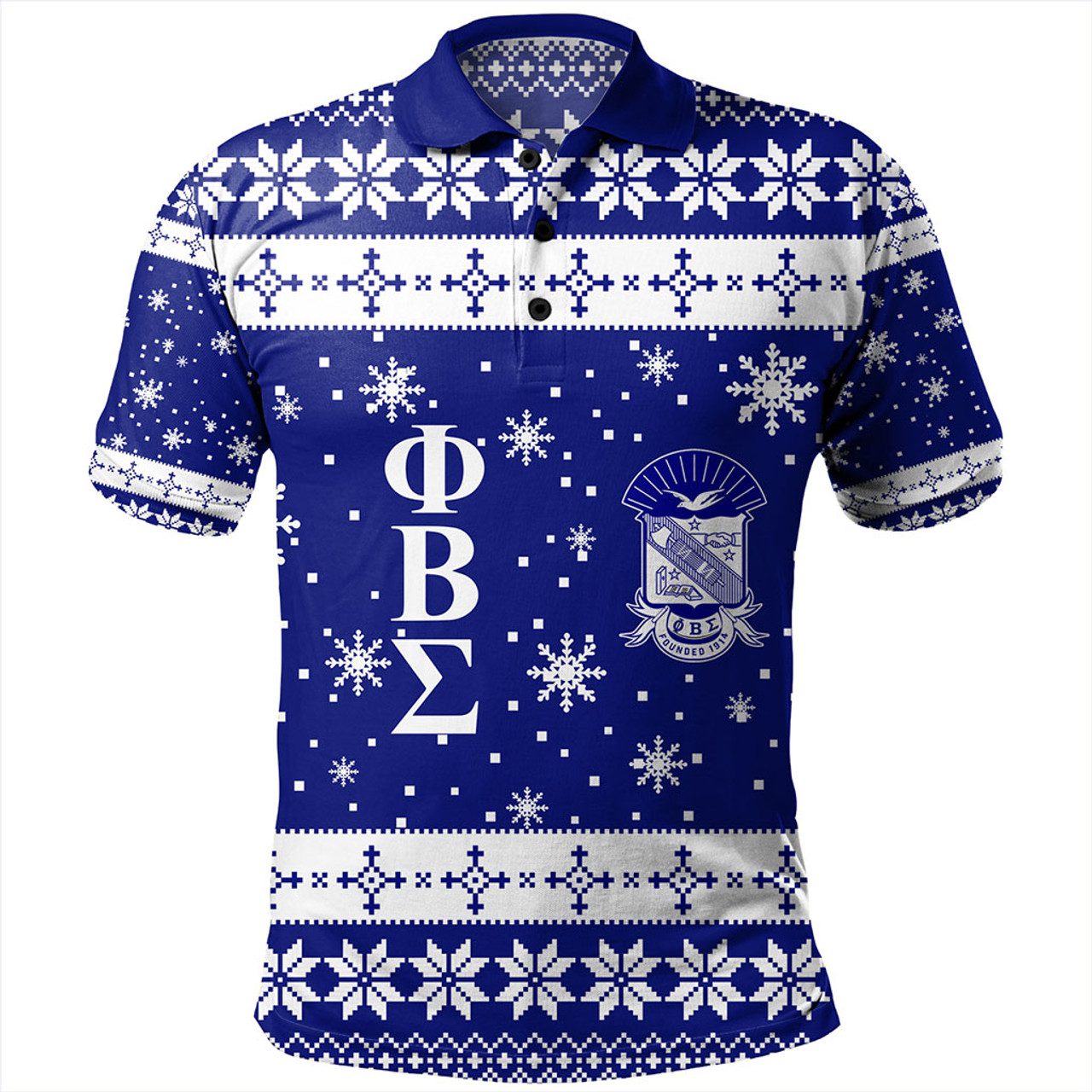 Phi Beta Sigma Polo Shirt Fraternity Christmas