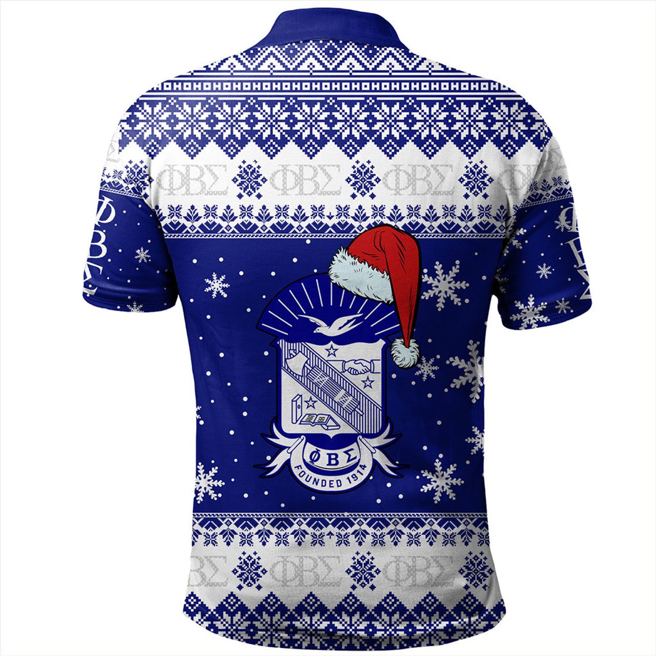 Phi Beta Sigma Polo Shirt Fraternity Inc Christmas