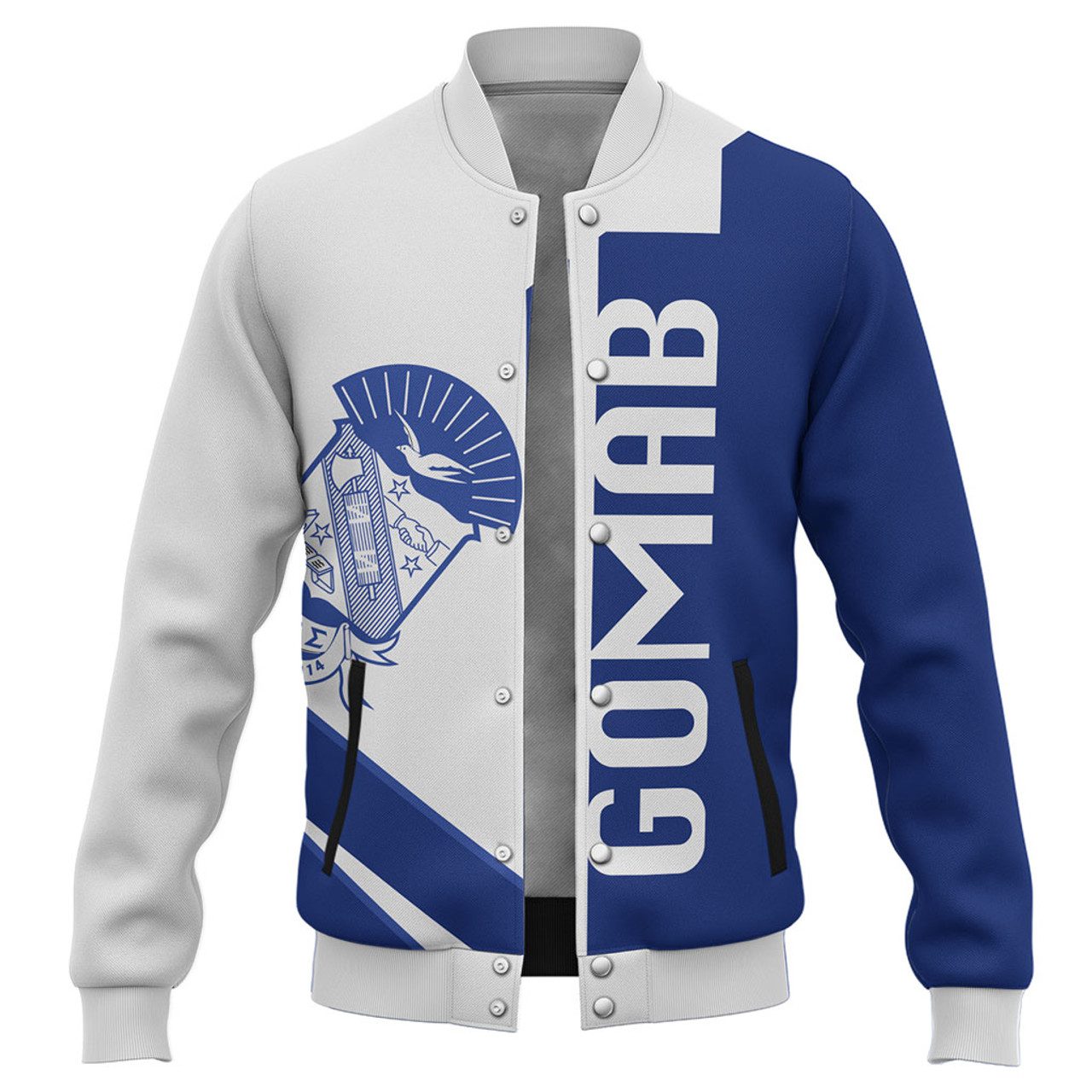 Phi Beta Sigma Baseball Jacket Half Concept