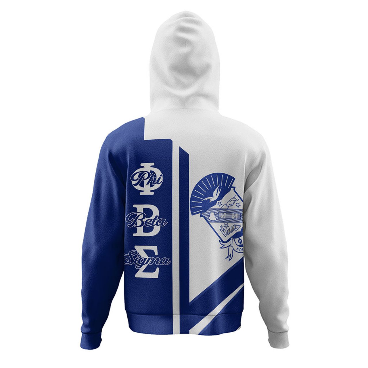 Phi Beta Sigma Hoodie Half Concept