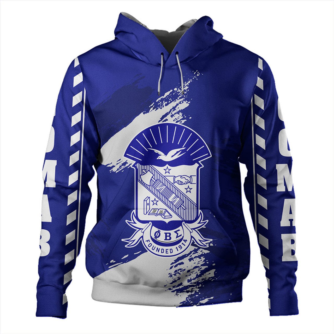 Phi Beta Sigma Hoodie Nickname Style Grunge