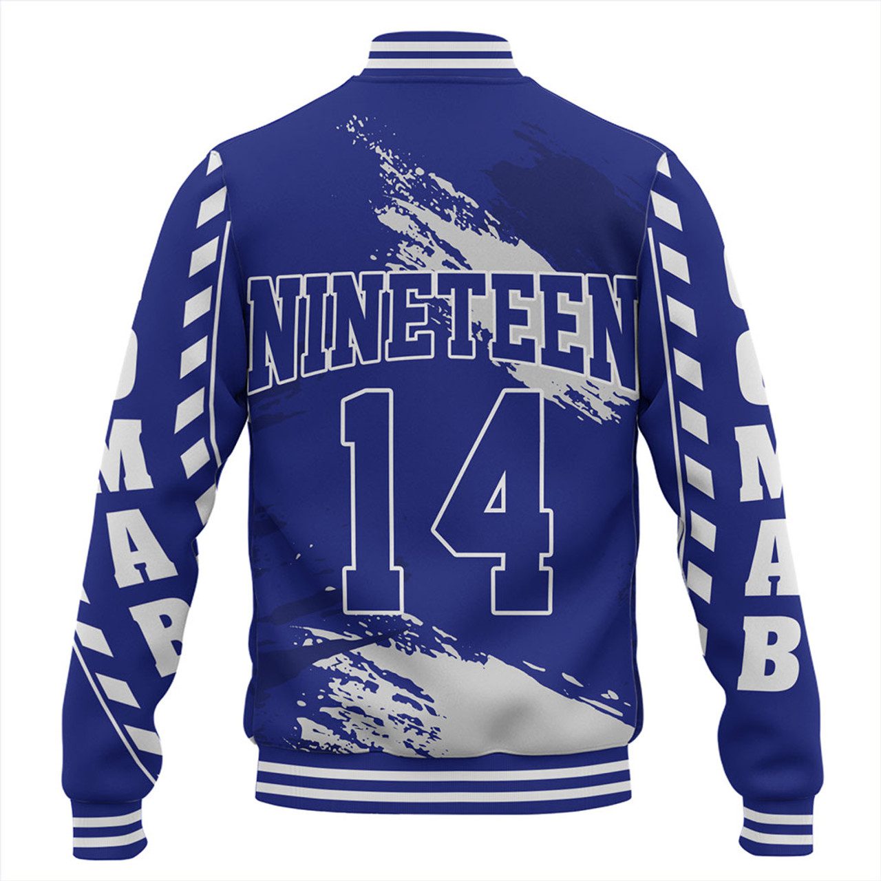 Phi Beta Sigma Baseball Jacket Nickname Style Grunge