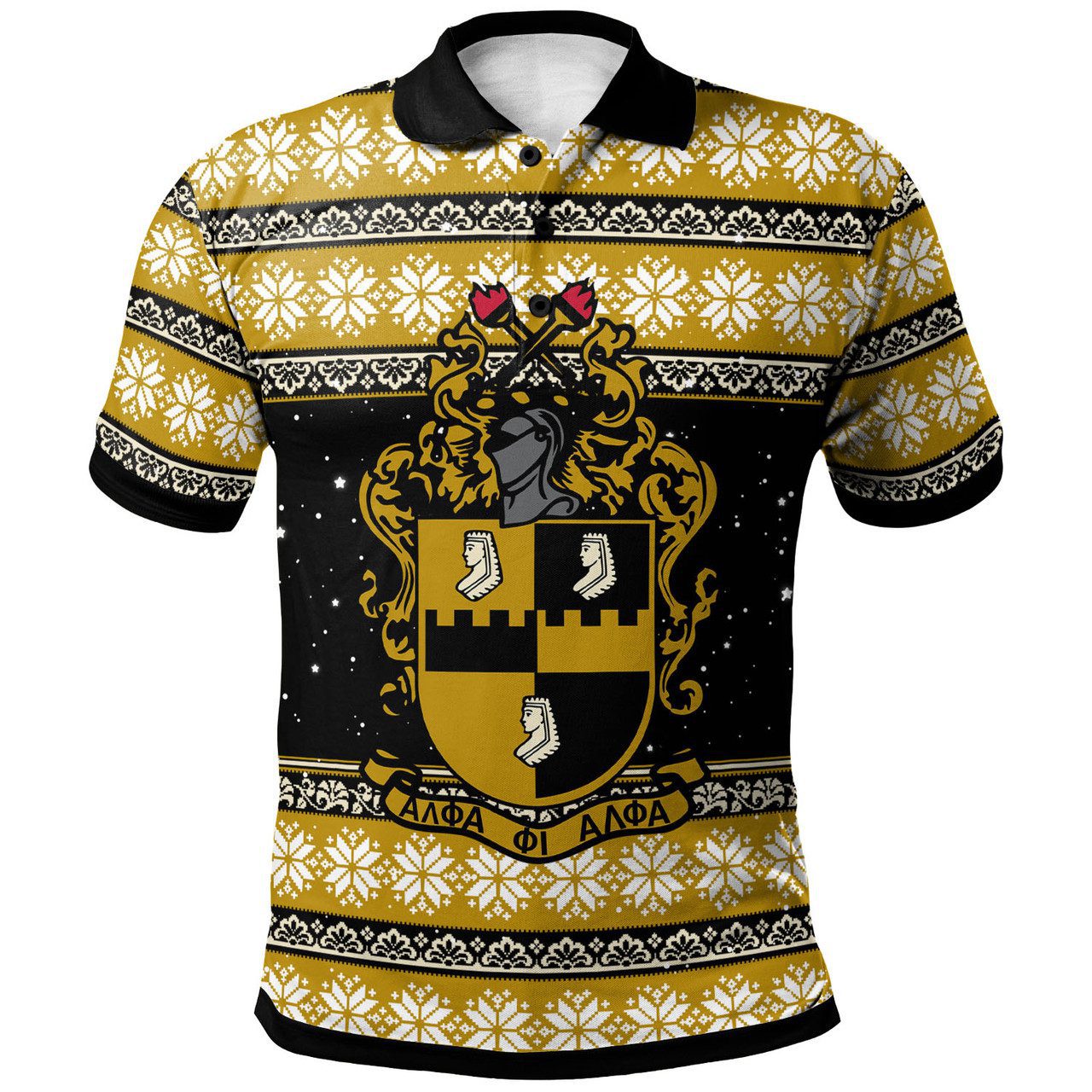 Christmas Alpha Phi Alpha Polo Shirt – Fraternity Alpha Phi Alpha Logo