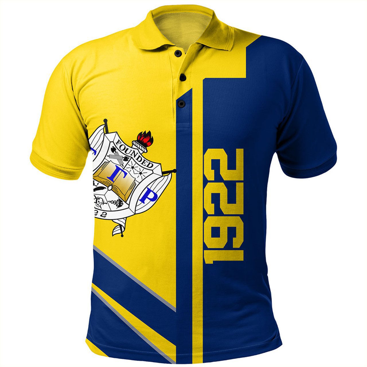 Sigma Gamma Rho Polo Shirt Half Concept