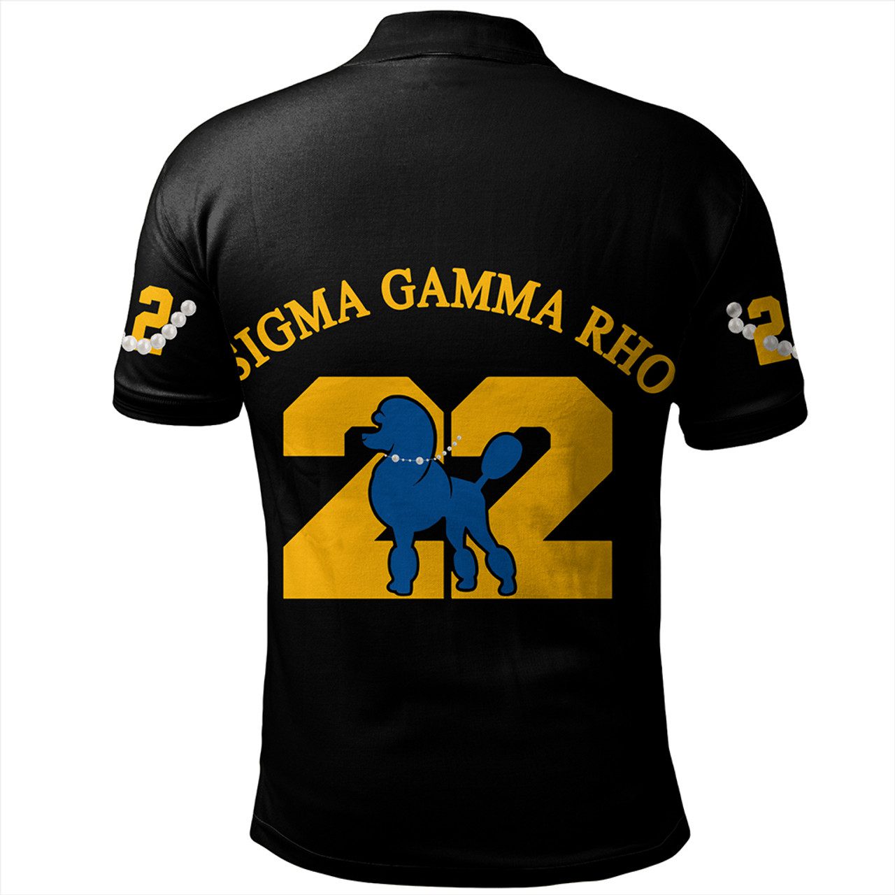 Sigma Gamma Rho Polo Shirt Pearls