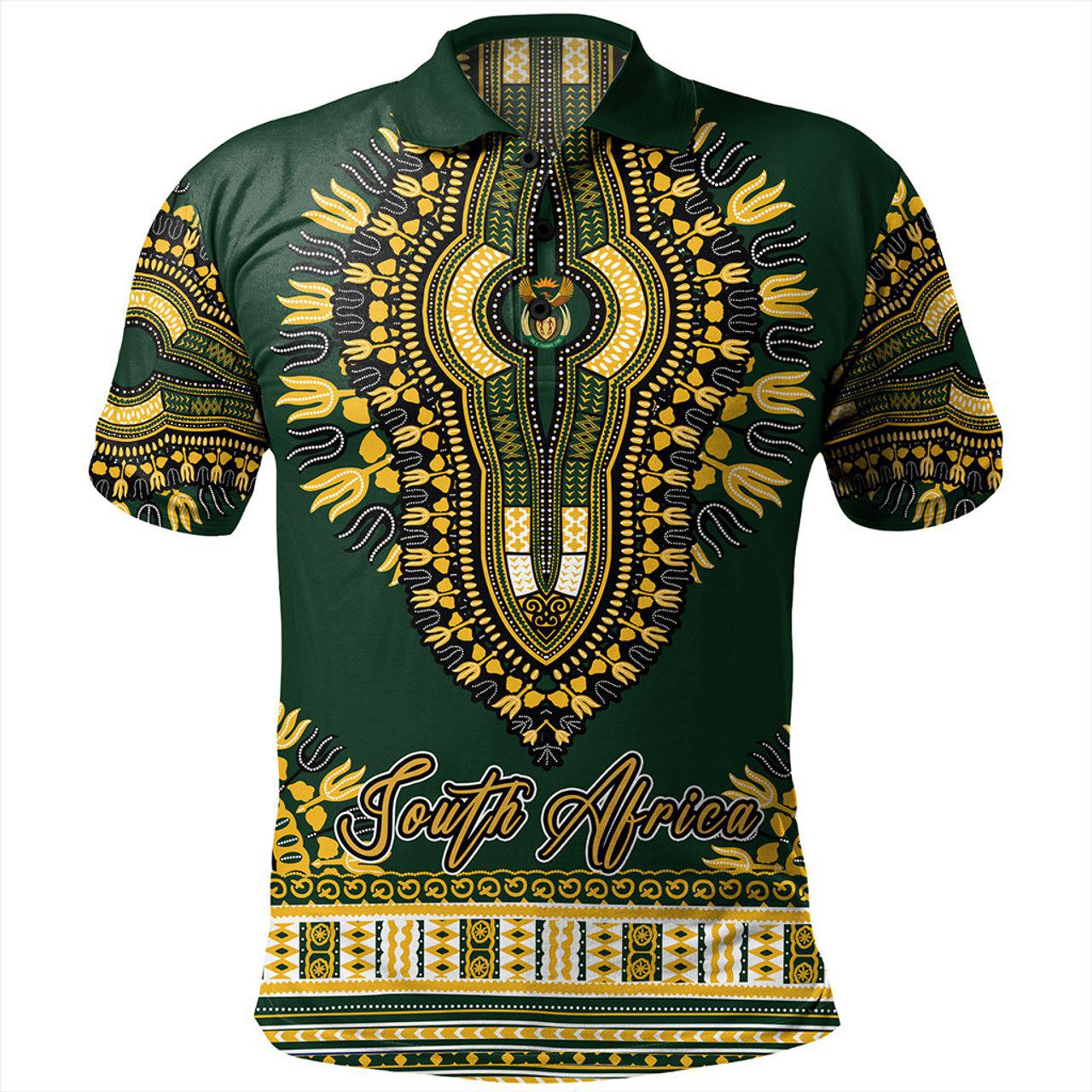 South Africa Polo Shirt Dashiki