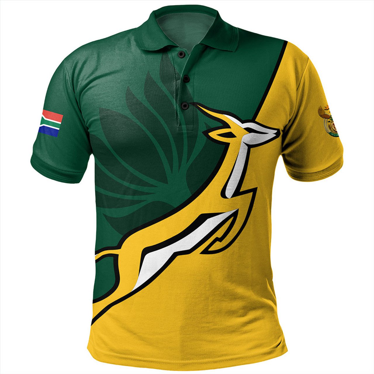 South Africa Polo Shirt Half Simple Style