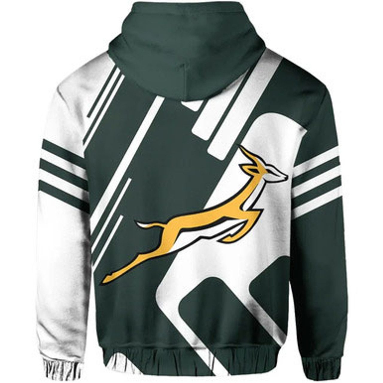 South Africa Hoodie – Africa Springbok KT Rolster Style Hoodie