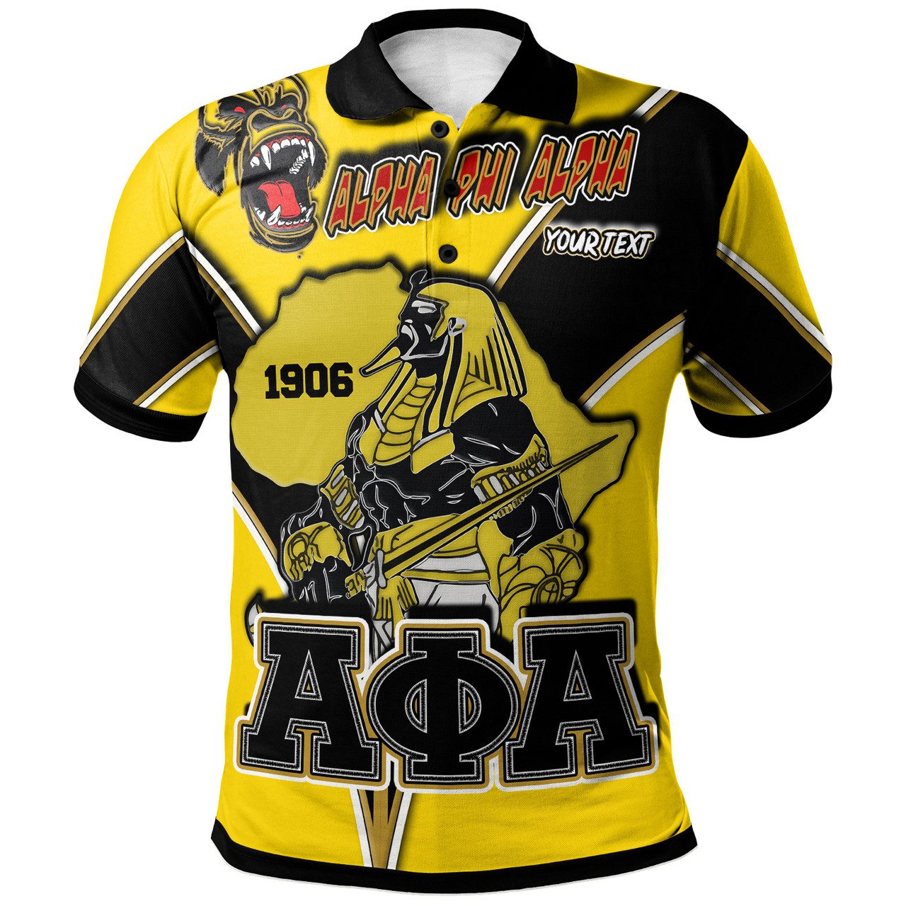Alpha Phi Alpha Polo Shirt – Custom Alpha Phi Alpha Sphinx 1906 Polo Shirt