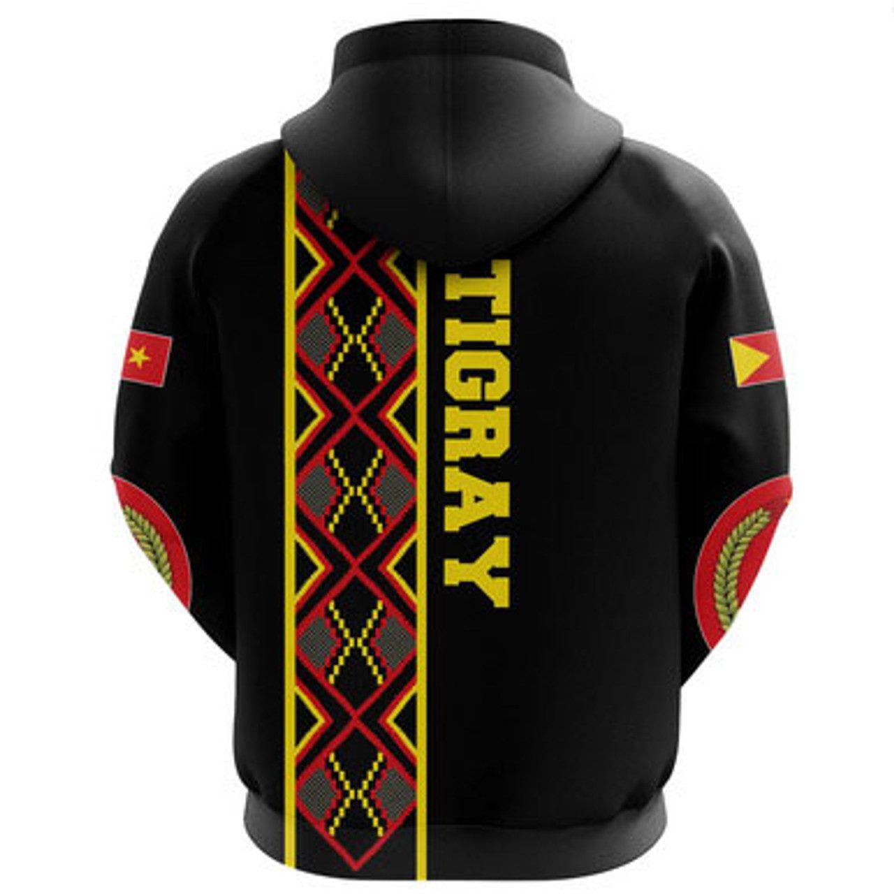 Tigray Hoodie – Africa Africa Pattern Black Hoodie