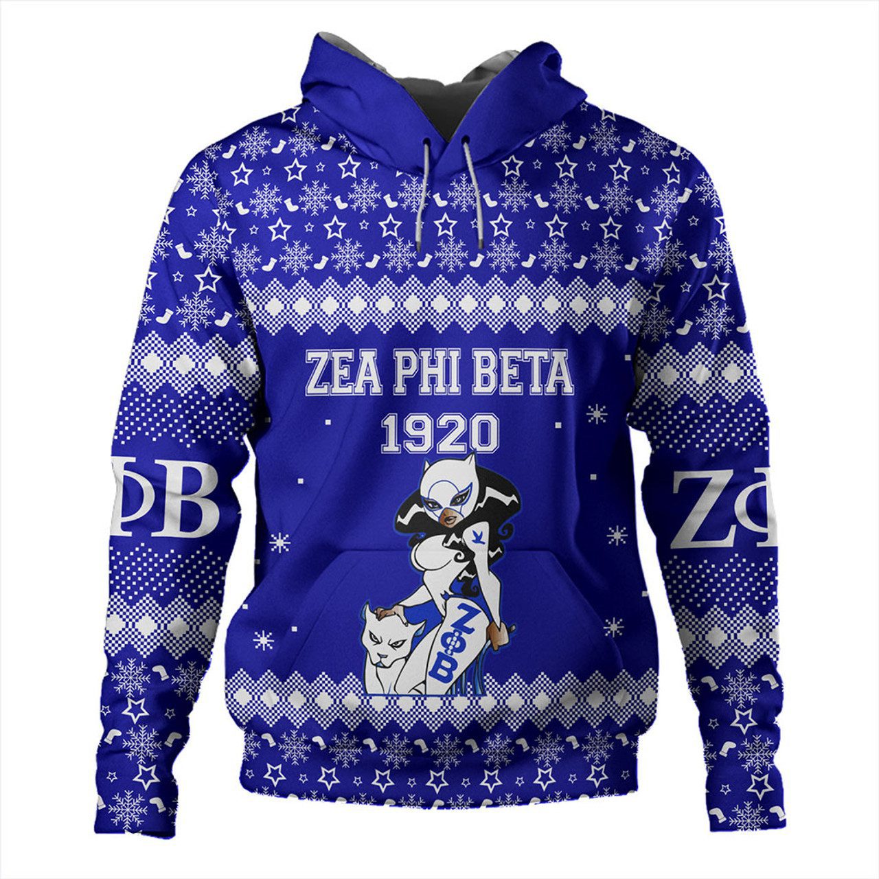 Zeta Phi Beta Hoodie Christmas Greek Life