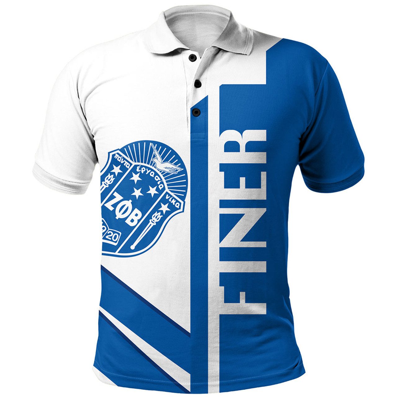 Zeta Phi Beta Polo Shirt Half Concept