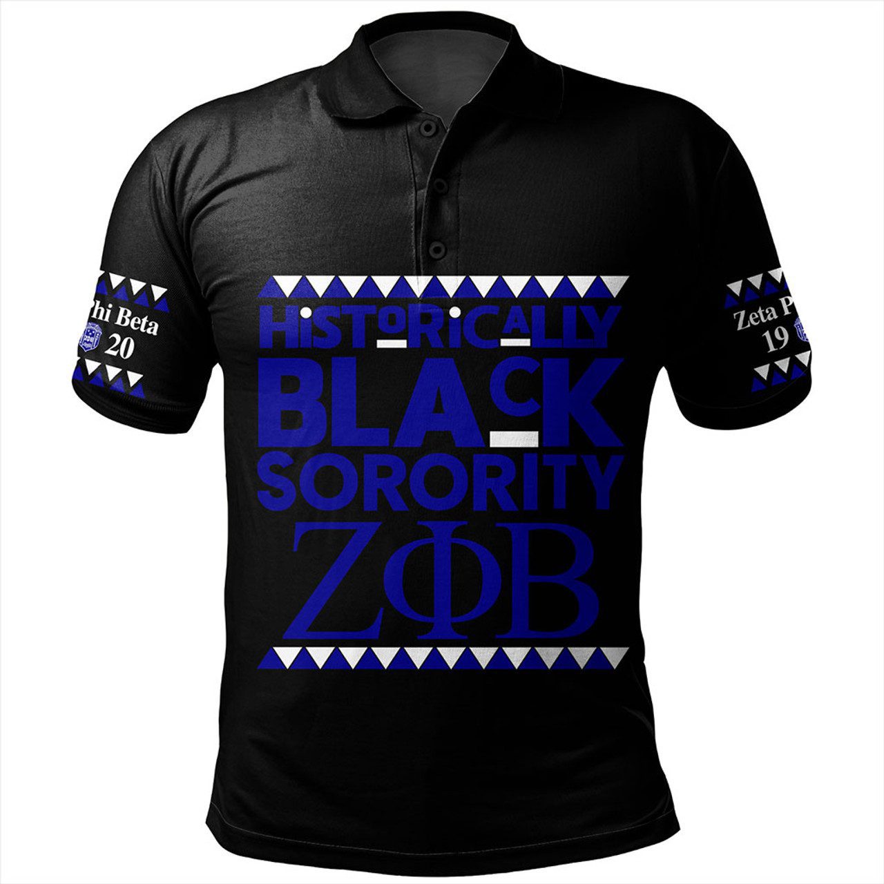 Zeta Phi Beta Polo Shirt I Am History