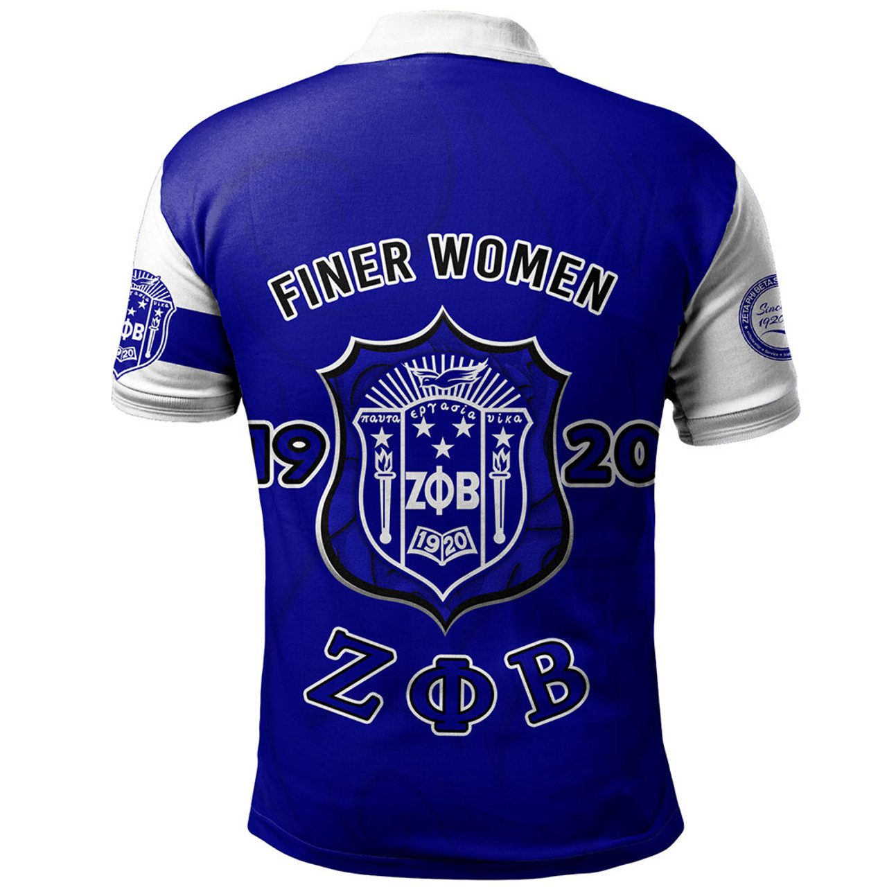 Zeta Phi Beta Polo Shirt Motto