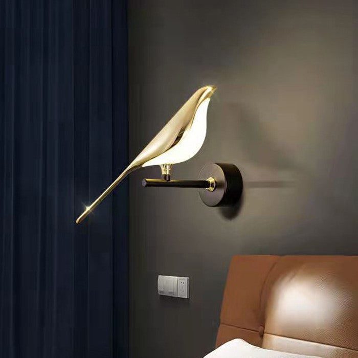Modern led bedroom wall lamp for corridor staircase bedroom Nordic gold plated Nordic luxury home decoration device NTD