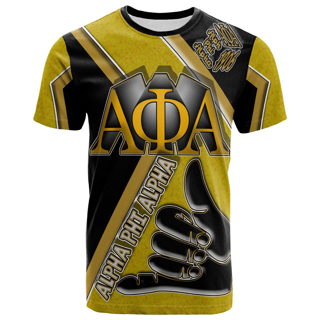 Alpha Phi Alpha T- Shirt – Alpha Phi Alpha Fraternity Hand T- Shirt