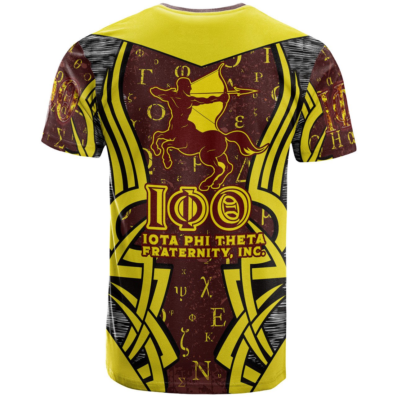 Iota Phi Theta Custom T-shirt – Iota Phi Theta Fraternity Centaur Greek Alphabet T-shirt