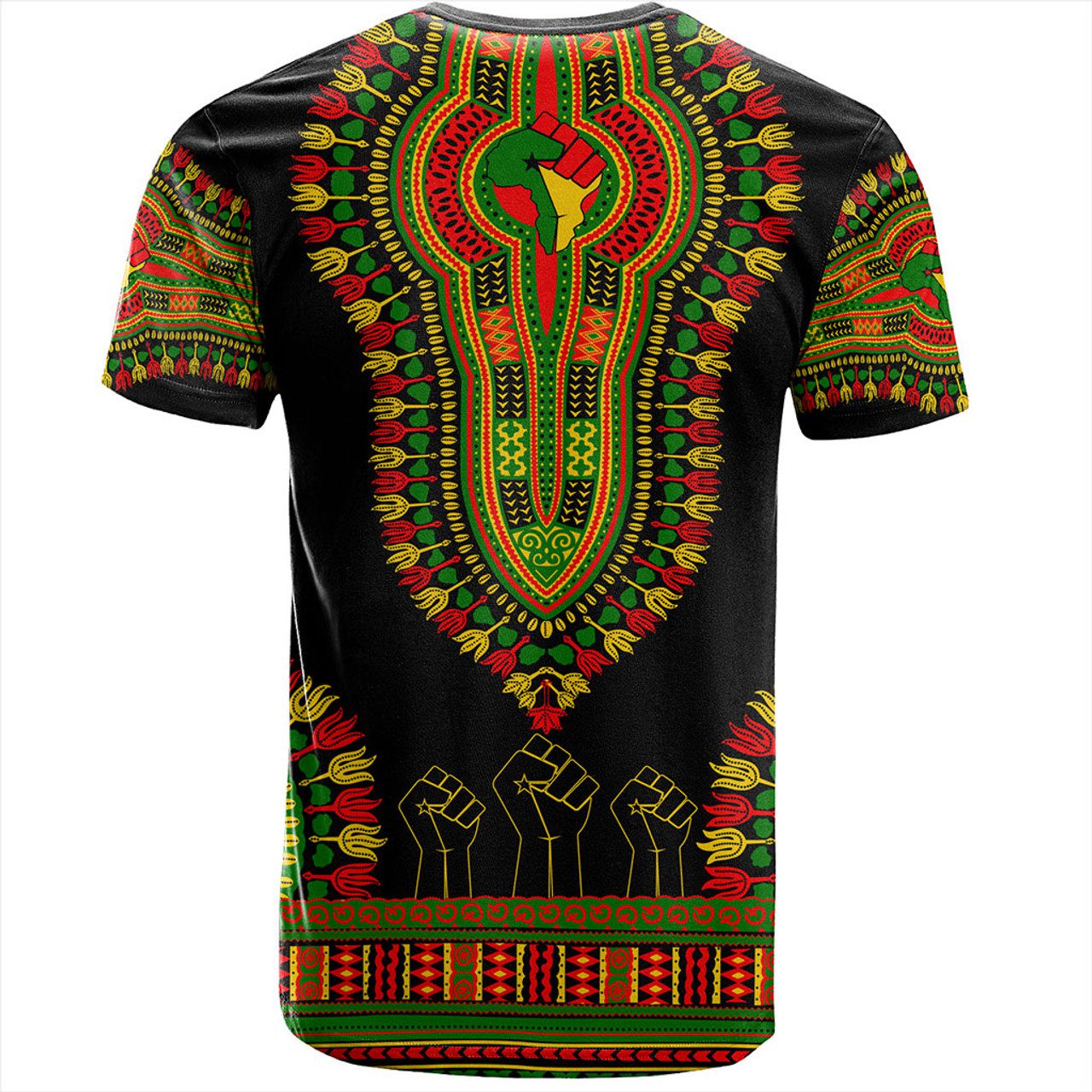 Africa T-Shirt Dashiki Juneteenth Day