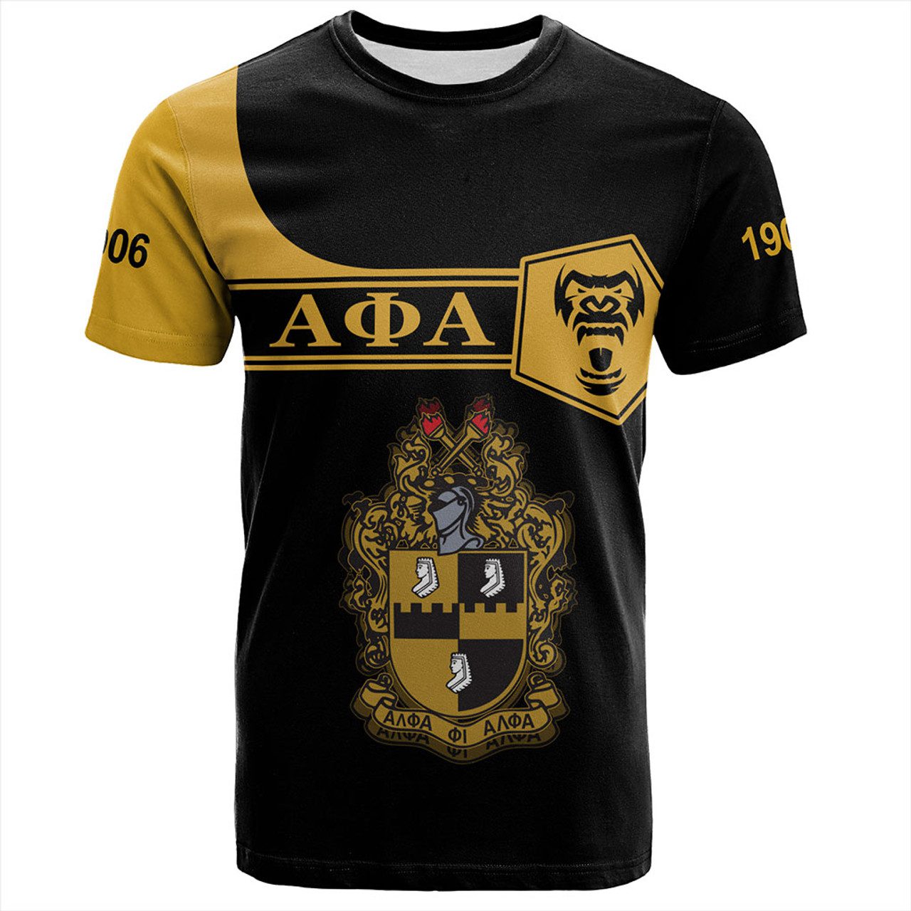 Alpha Phi Alpha T-Shirt Custom Simple Style