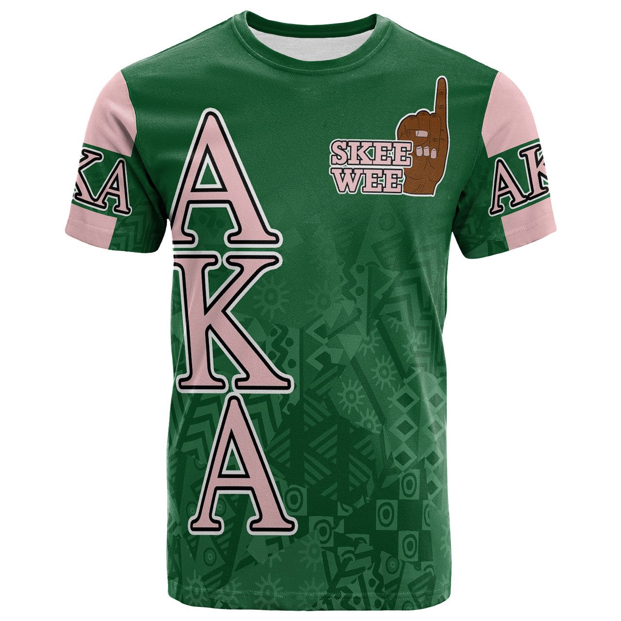 Alpha Kappa Alpha T-Shirt – Sorority Custom Black Roots T-Shirt