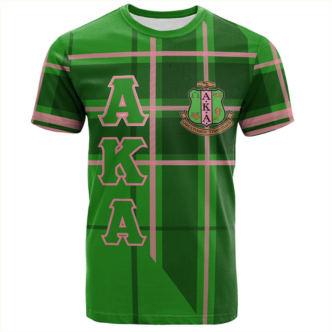 Alpha Kappa Alpha T-Shirt Burberr Style