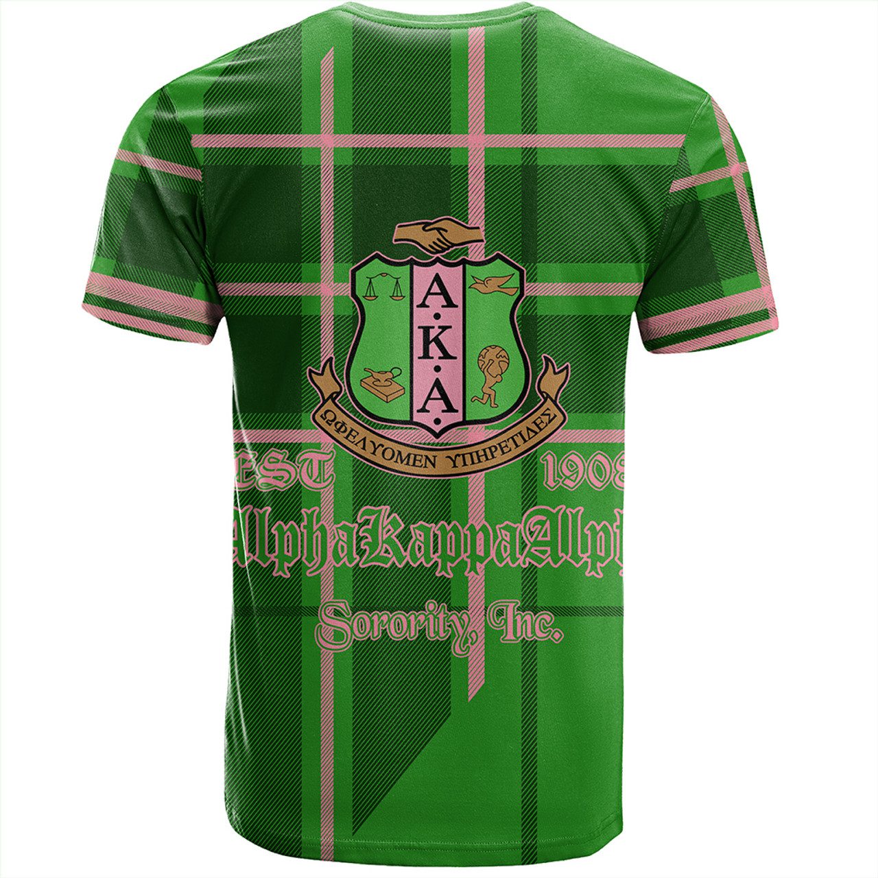 Alpha Kappa Alpha T-Shirt Burberr Style