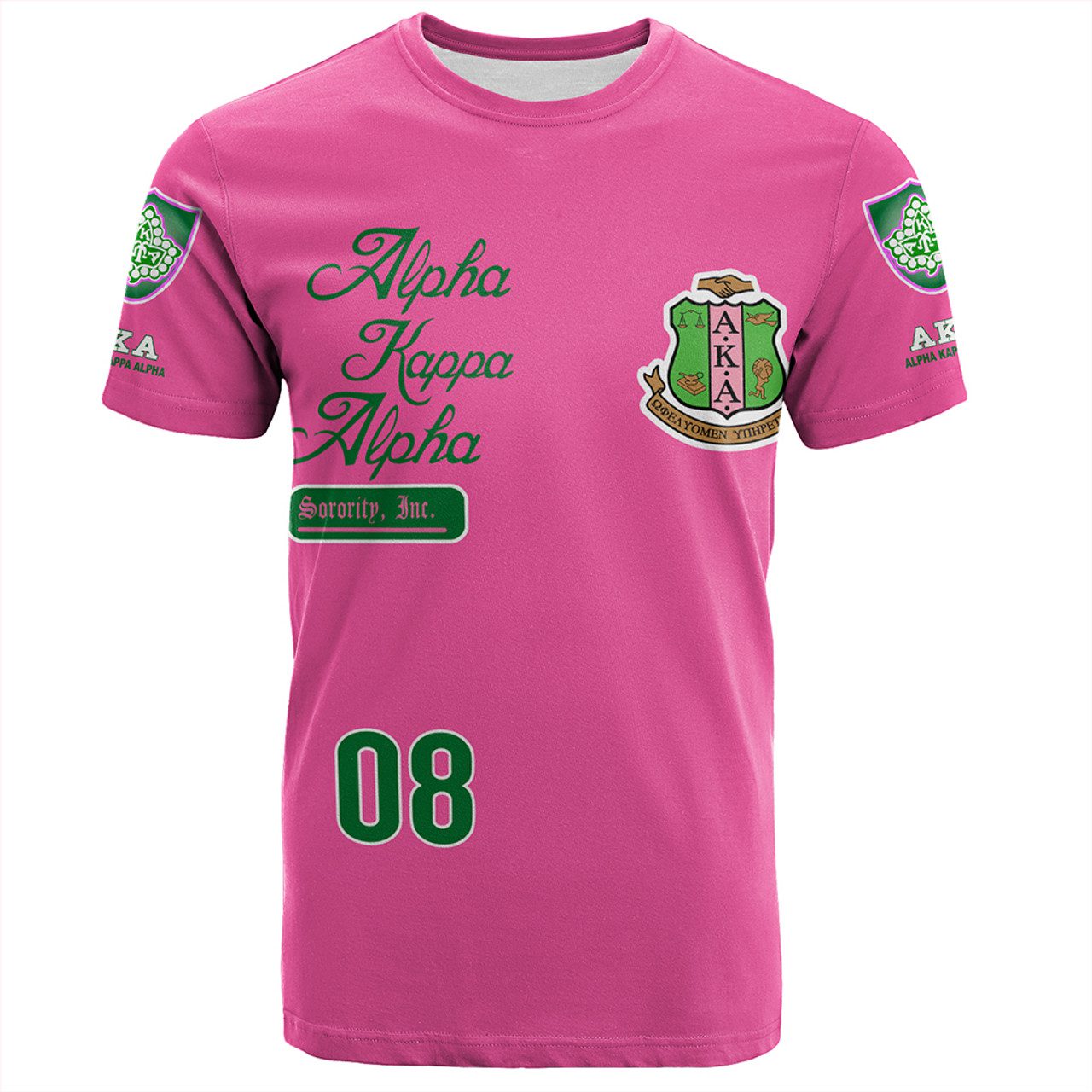 Alpha Kappa Alpha T-Shirt Danh Style