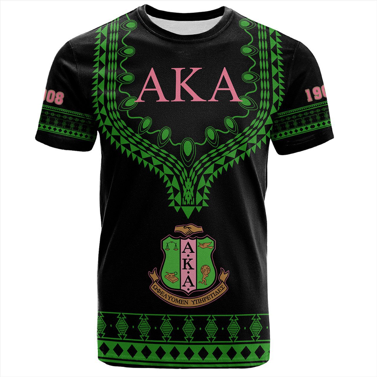Alpha Kappa Alpha T-Shirt Dashiki Alva Style