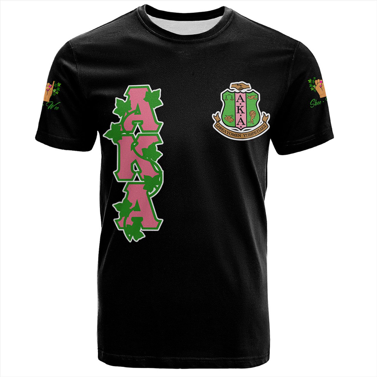 Alpha Kappa Alpha T-Shirt Mirrior Style