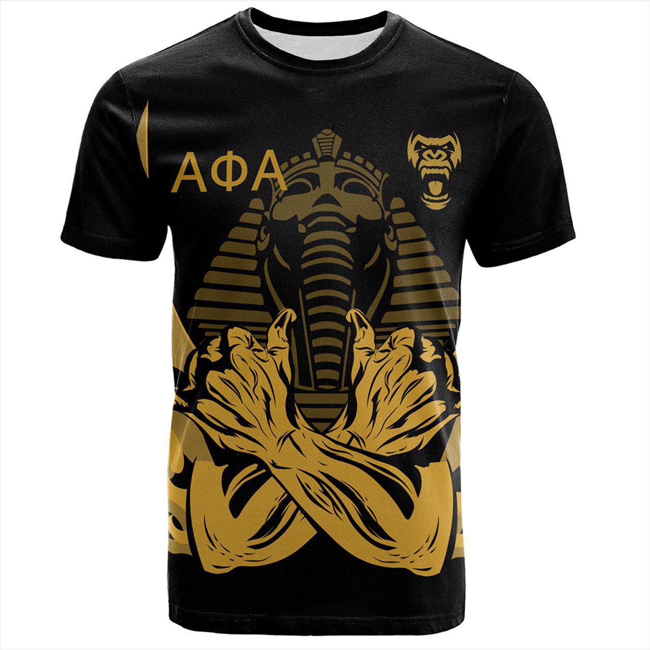 Alpha Phi Alpha T-Shirt Fraternity Hand Pharaoh
