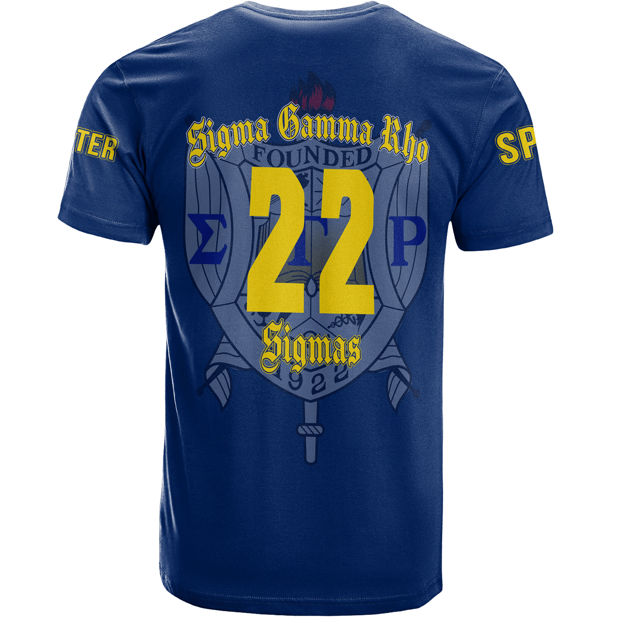 Sigma Gamma Rho T-Shirt Custom Chapter And Spring Style