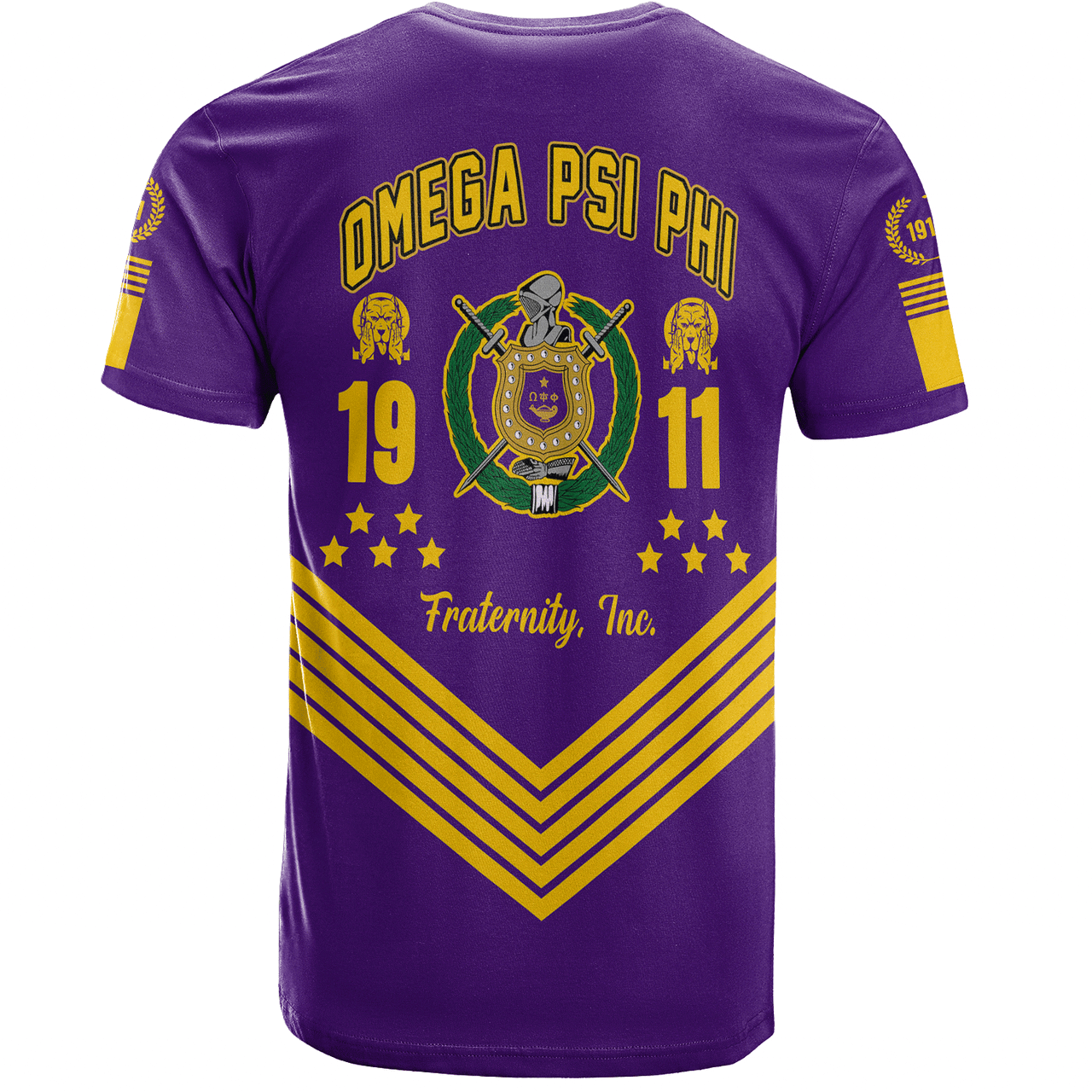 Omega Psi Phi T-Shirt Crest Greek Life