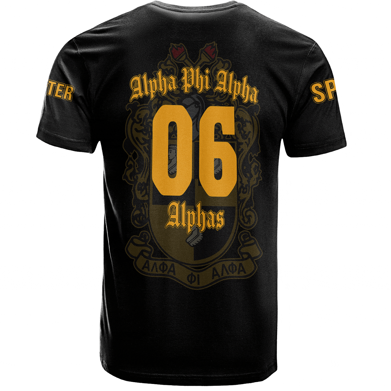 Alpha Phi Alpha T-Shirt Custom Chapter And Spring Style