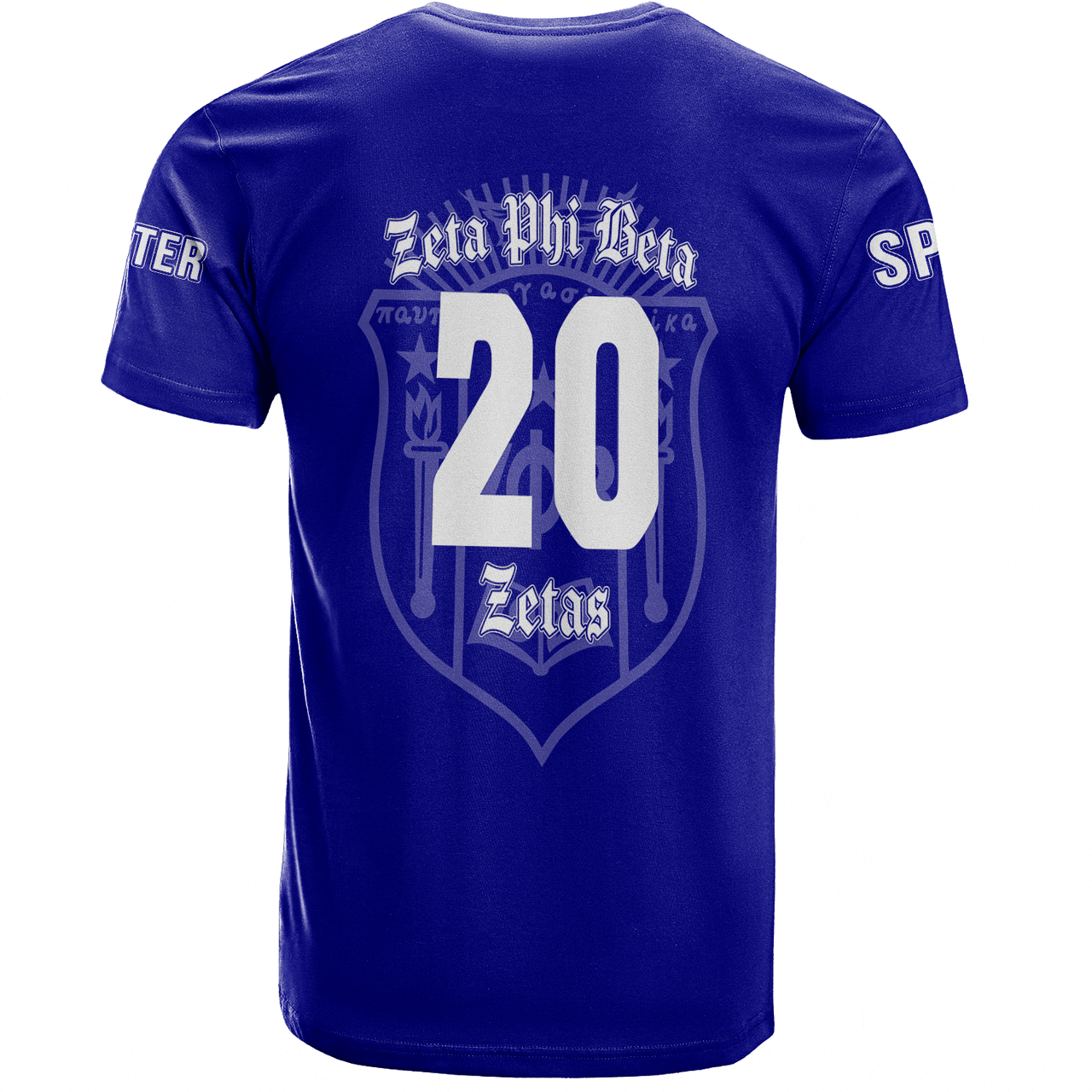 Zeta Phi Beta T-Shirt Custom Chapter And Spring Style