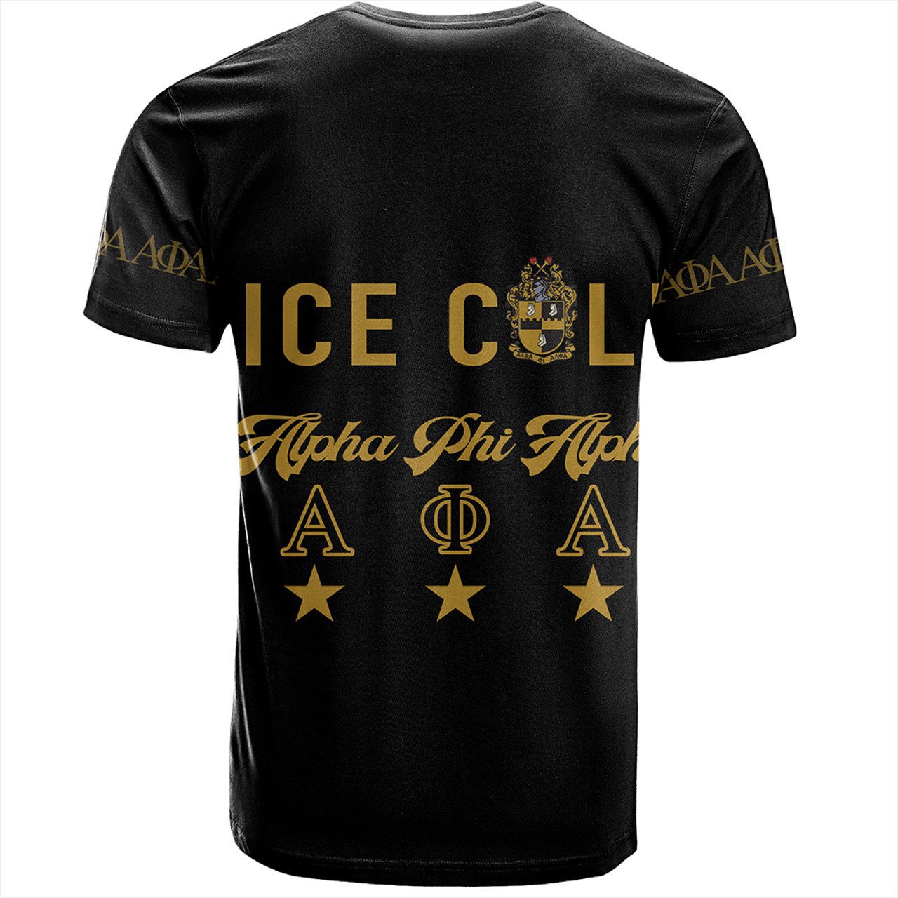 Alpha Phi Alpha T-Shirt Black APA Style