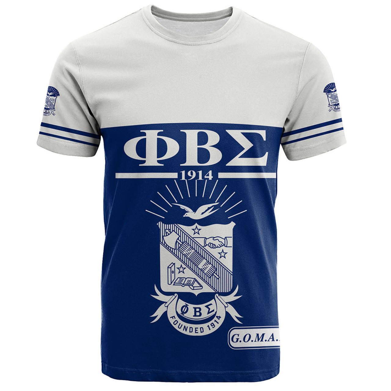 Phi Beta Sigma T-Shirt Blue Fraternity