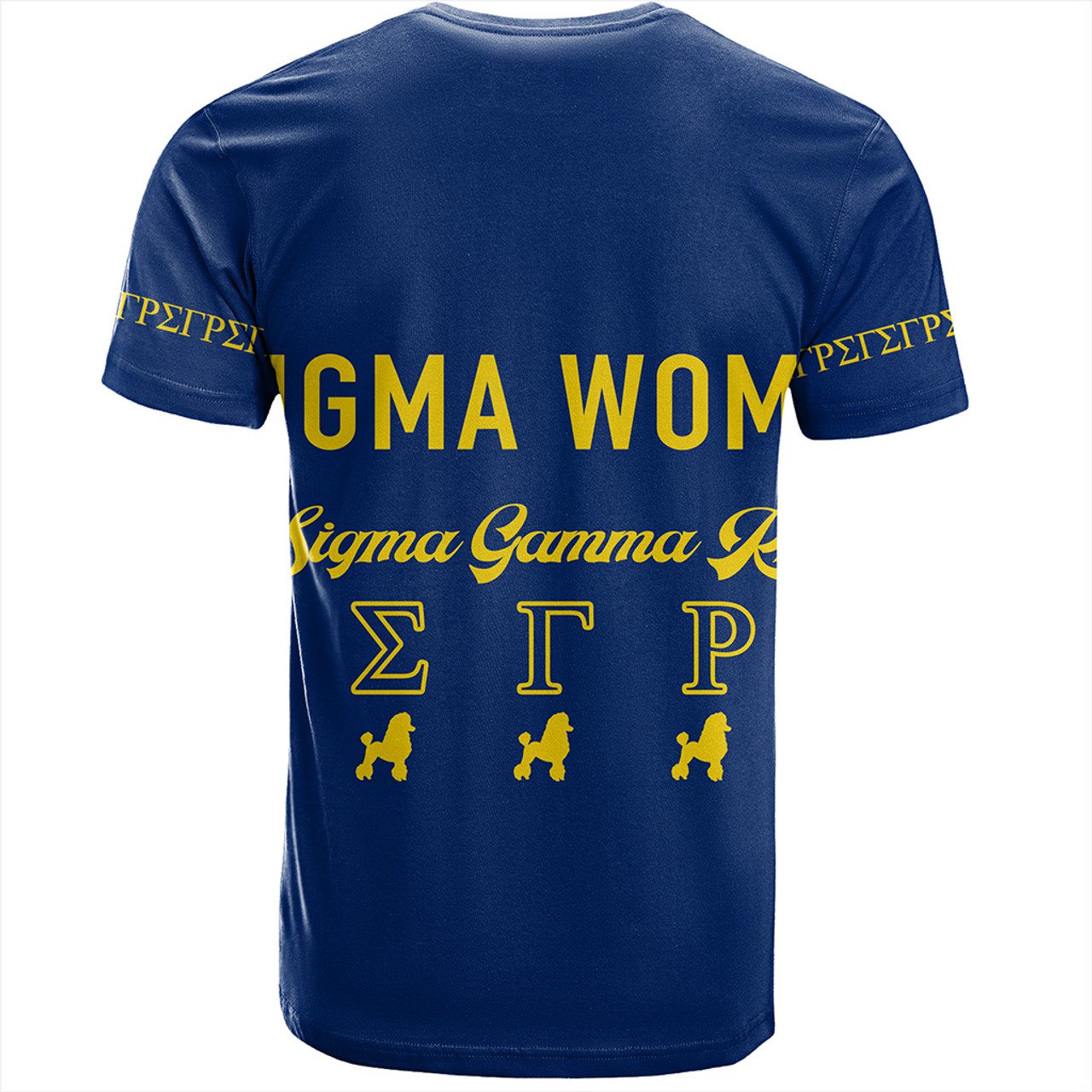 Sigma Gamma Rho T-Shirt Blue SGR Greek Life