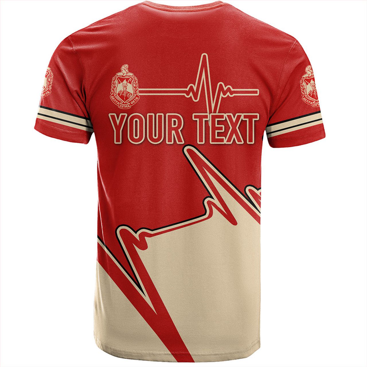 Delta Sigma Theta T-Shirt Custom Heartbeat
