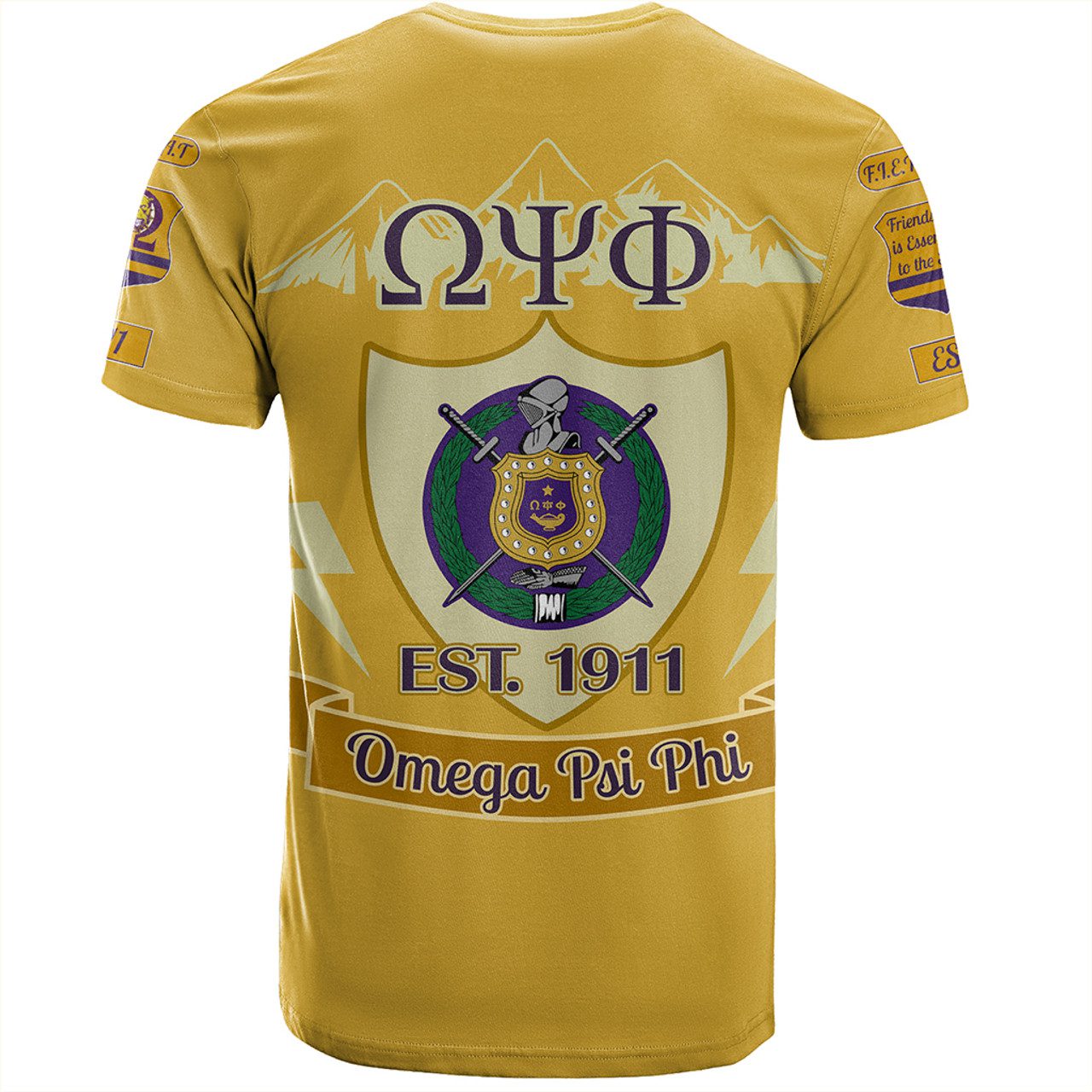 Omega Psi Phi T-Shirt FIETTS Thunder