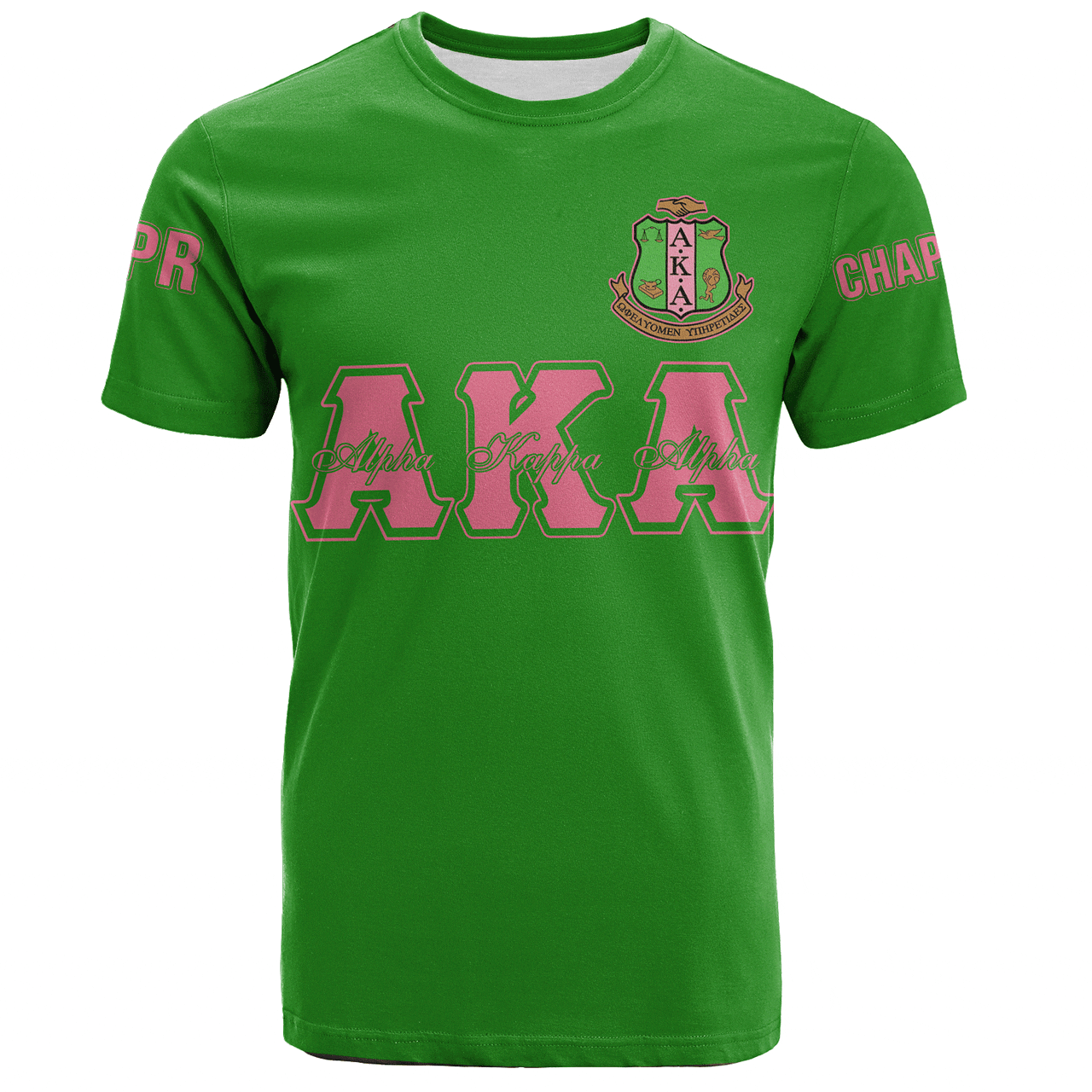 Alpha Kappa Alpha T-Shirt Custom Chapter And Spring Style