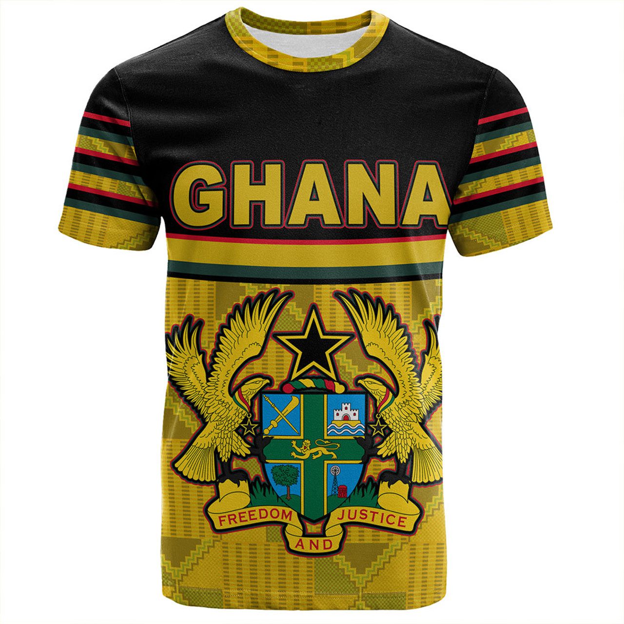 Ghana T-Shirt Freedom And Justice
