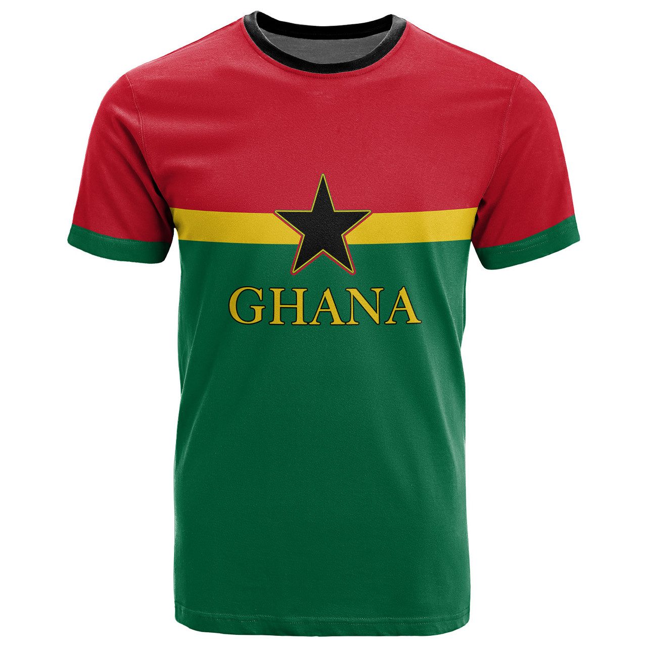 Ghana T-Shirt – Custom Ghana Seal Line Style T-Shirt