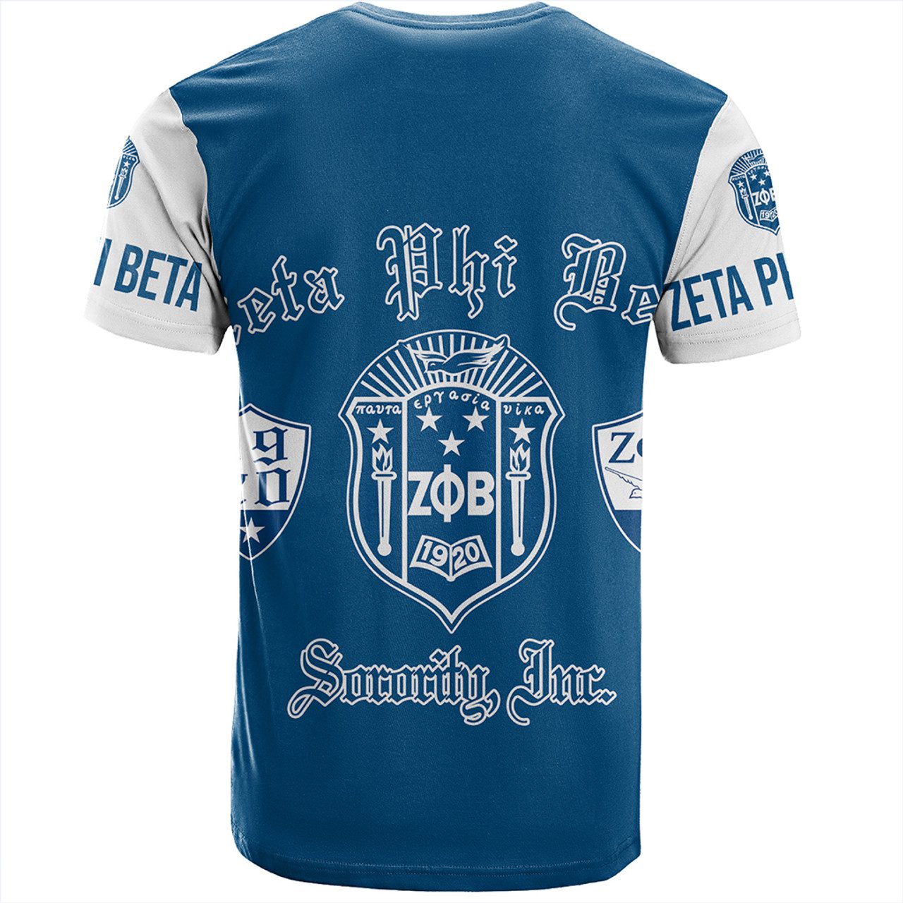 Zeta Phi Beta T-Shirt Lux Sisterhood