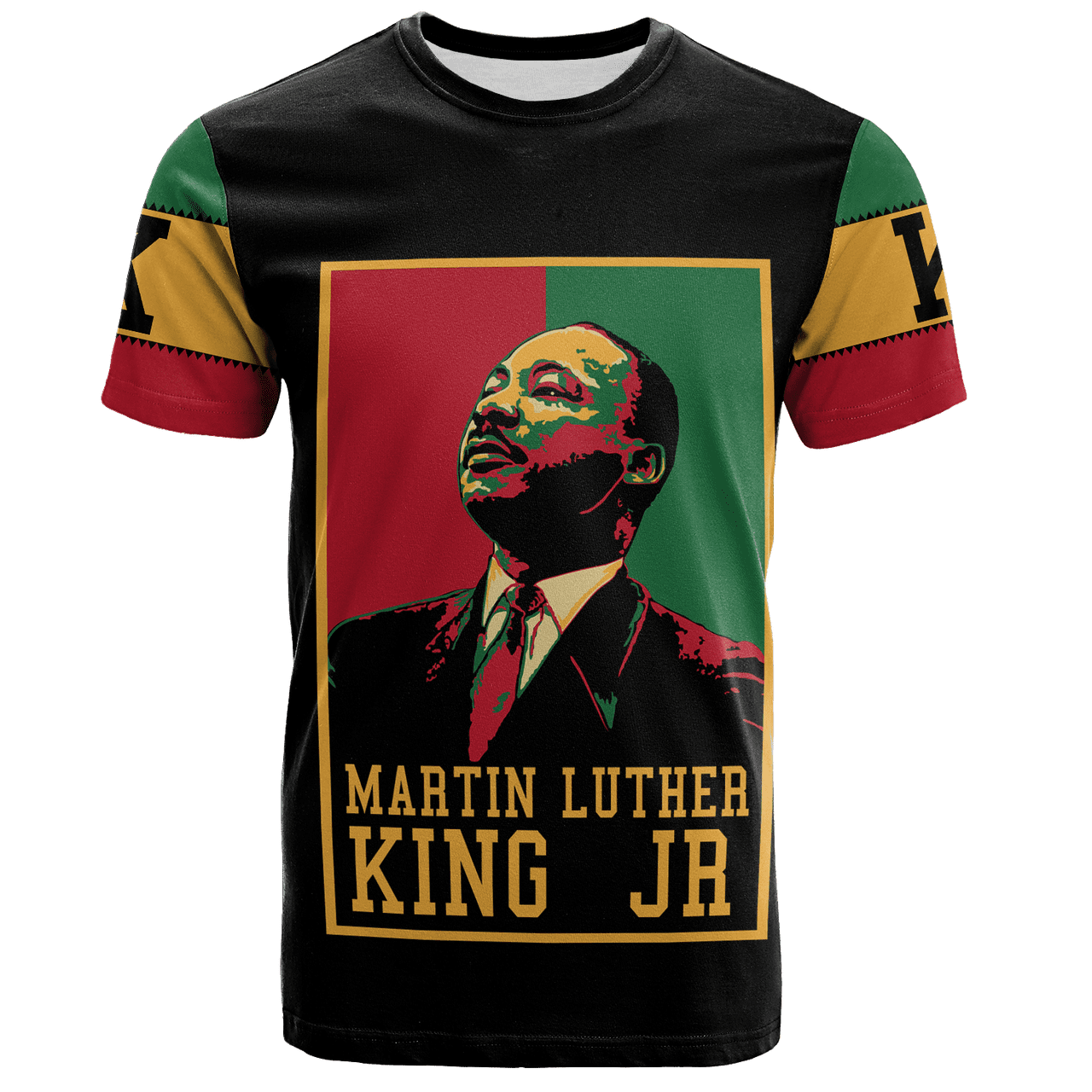 Africa T-Shirt Martin Luther King Retro