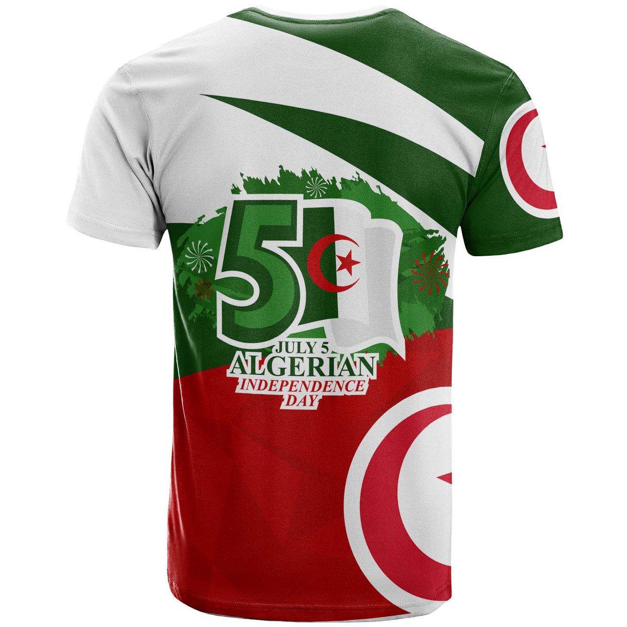 Algeria T-shirt – Algerian Independence Day with Fennec Fox T-shirt