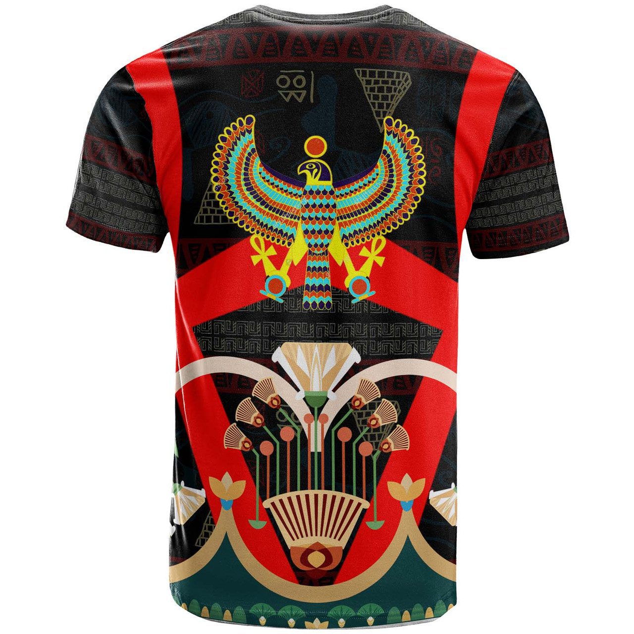 Egyptian T-shirt – Ancient Egypt Hyeroglyphs Pattern T-shirt