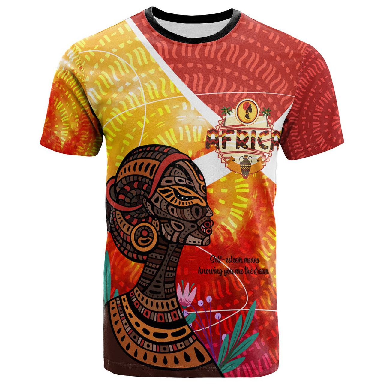 African T-shirt – Custom Celebrate Africa’s Woman’s Day Culture with African Girl T-shirt