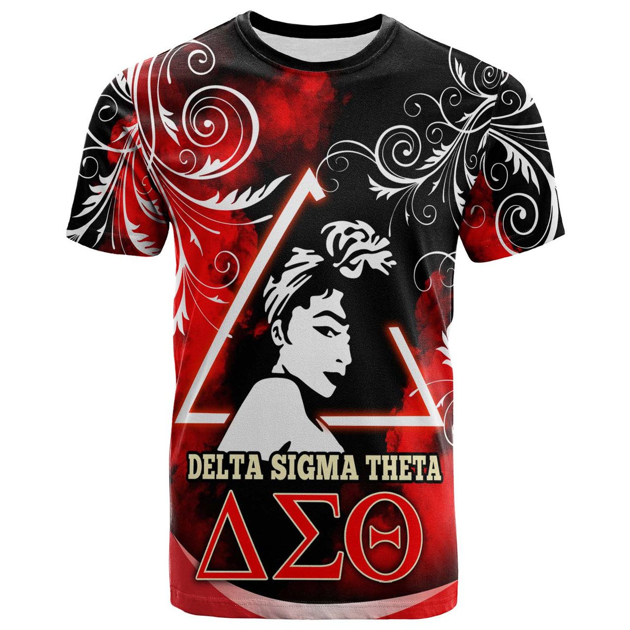 Delta Sigma Theta T-shirt – Sorority Delta Sigma Theta Pyramid Light and Quotes Vibes T-shirt